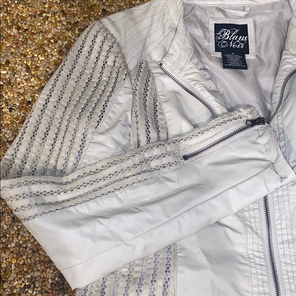 Blank Noir Pleather Jacket - Picture 6 of 6